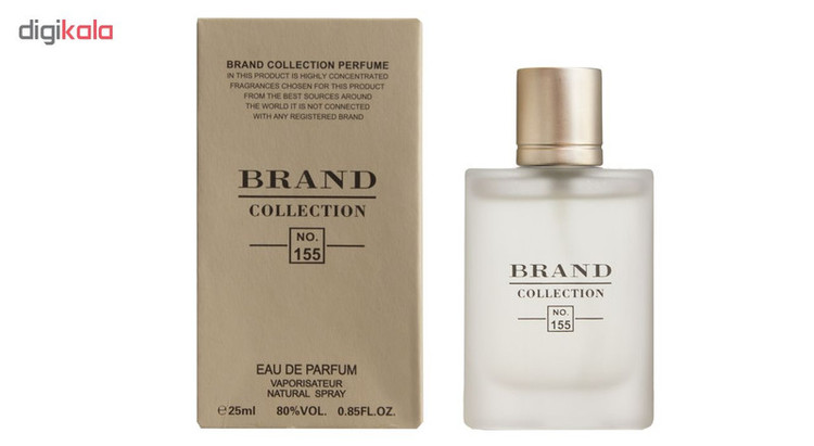 عطر جیبی مردانه برند کالکشن مدل 155