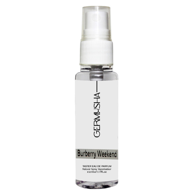 عطر جیبی زنانه گرموشا مدل باربری ویکند با رایحه شیرین حجم 32 میلیلیتر