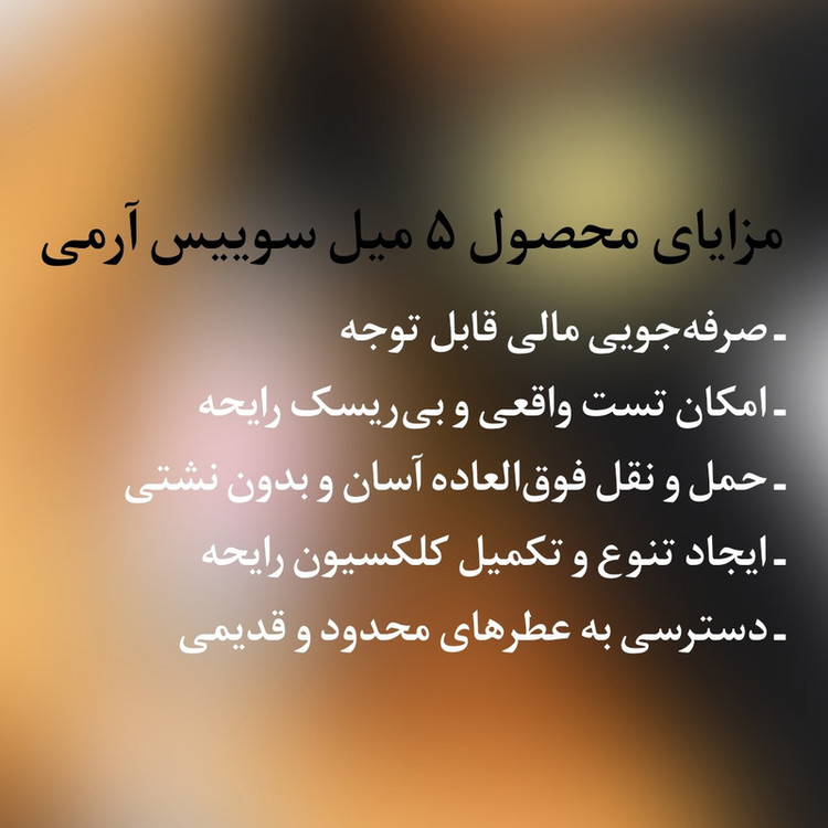 عطر جیبی مردانه سوئیس آرمی مدل اینترلود آمواج با رایحه گرم، تلخ حجم 5 میلیلیتر