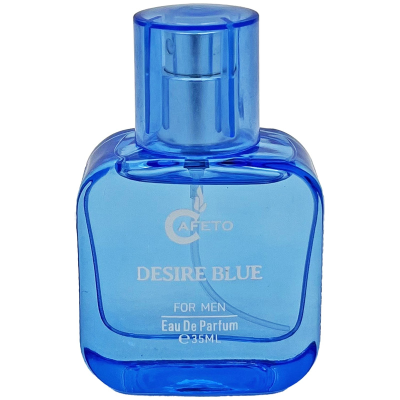 عطر جیبی مردانه کافه تو مدل دیزایر بلو با رایحه معتدل حجم 35 میلی‌لیتر