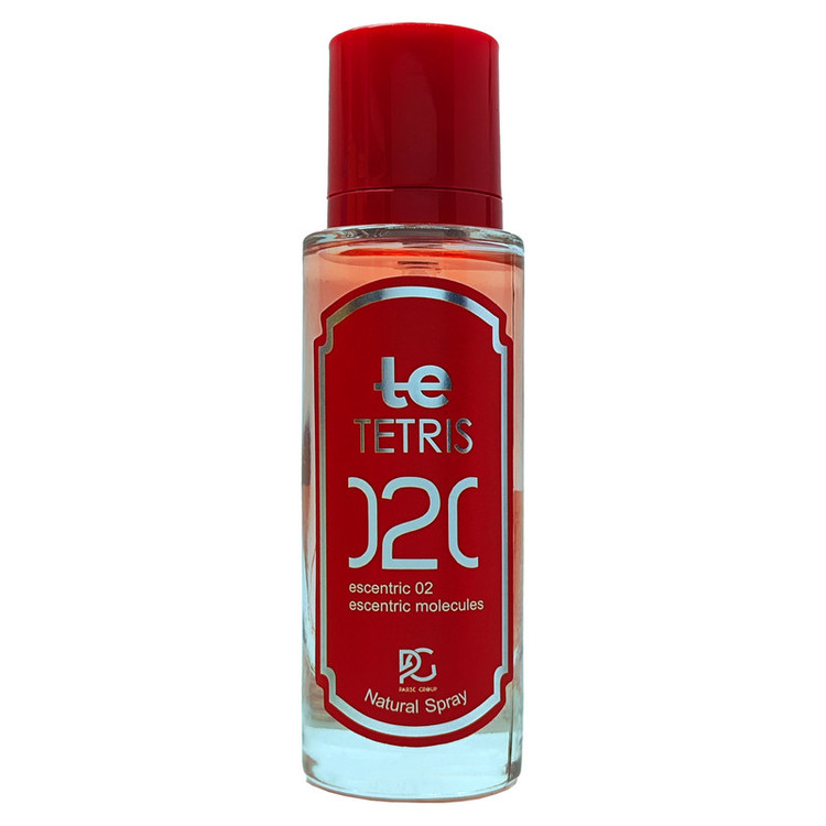 عطر جیبی تتریس مدل مولکول حجم 35 میلیلیتر