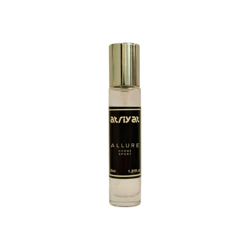 عطر جیبی مردانه عطریات مدل شنل الور هوم اسپرت با رایحه خنک حجم 30 میلی‌لیتر