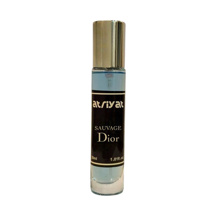 عطر جیبی مردانه مدل دیور ساواج با رایحه تلخ حجم 30 میلیلیتر