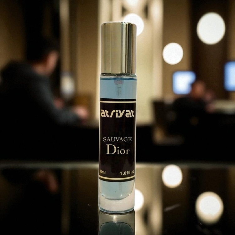 عطر جیبی مردانه مدل دیور ساواج با رایحه تلخ حجم 30 میلیلیتر