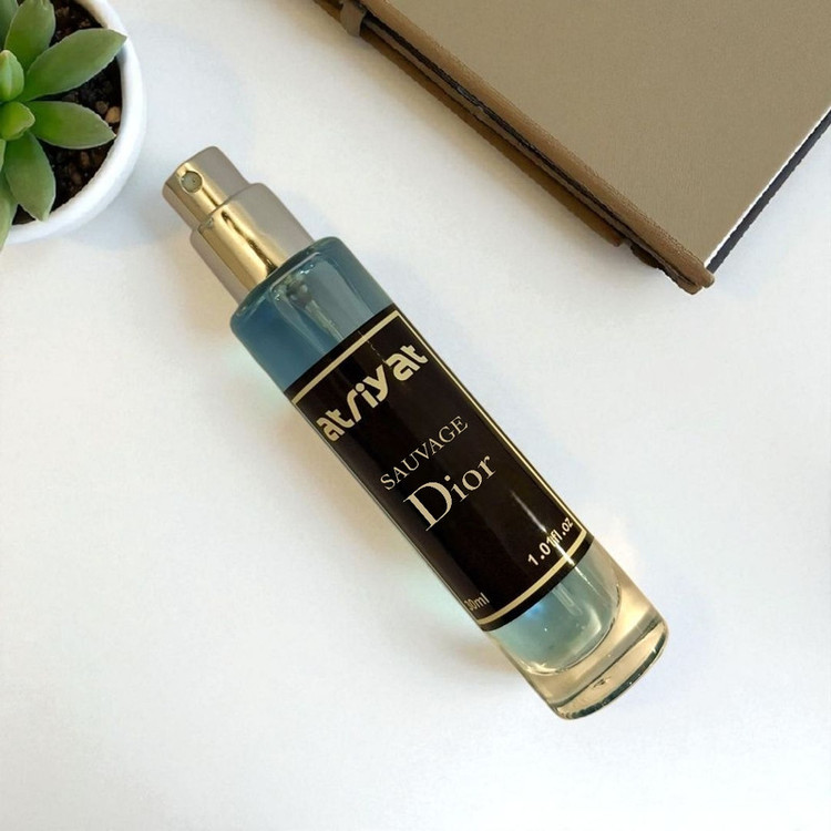 عطر جیبی مردانه مدل دیور ساواج با رایحه تلخ حجم 30 میلیلیتر