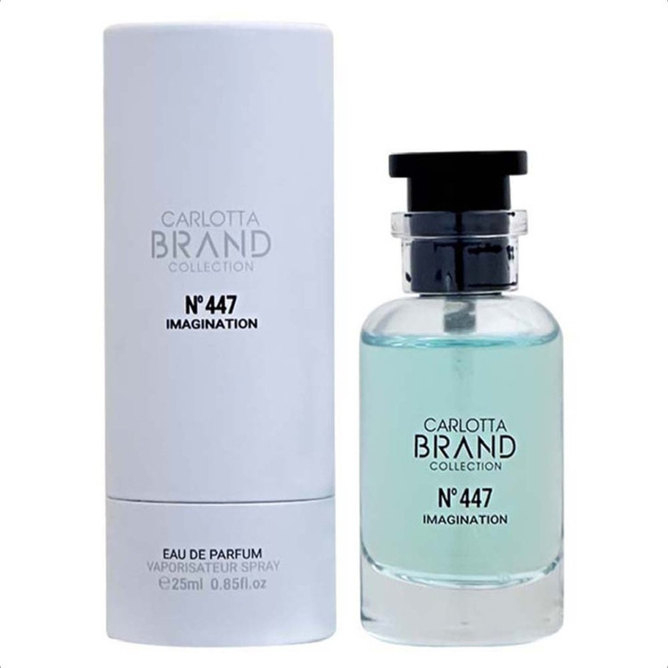 عطر جیبی مردانه برند کالکشن کد447 با رایحه مرکباتی، خنک، معتدل حجم 25 میلیلیتر