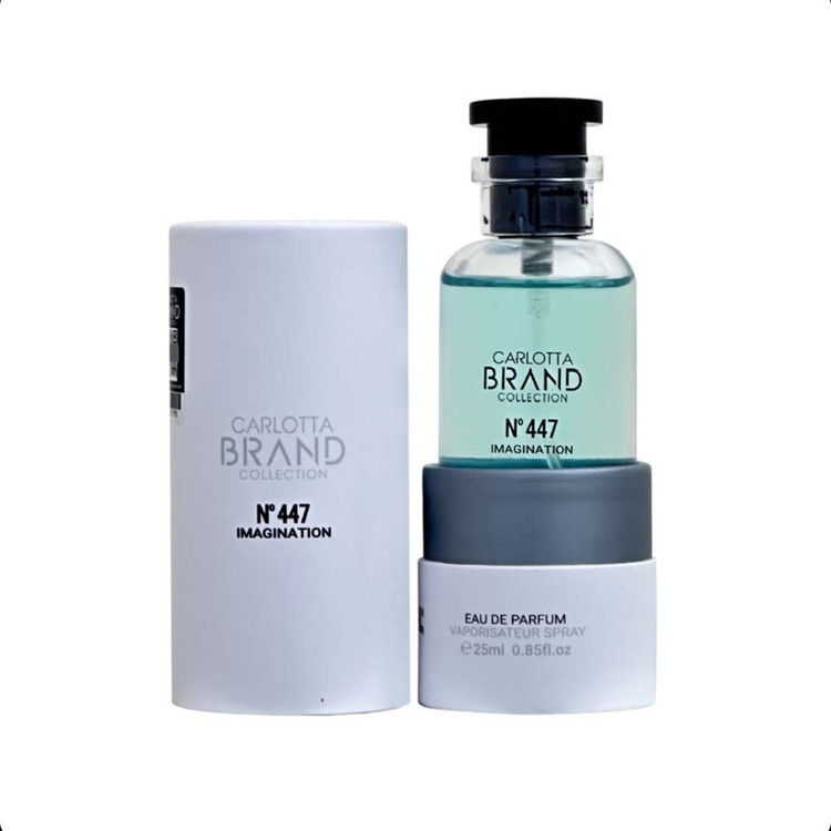 عطر جیبی مردانه برند کالکشن کد447 با رایحه مرکباتی، خنک، معتدل حجم 25 میلیلیتر