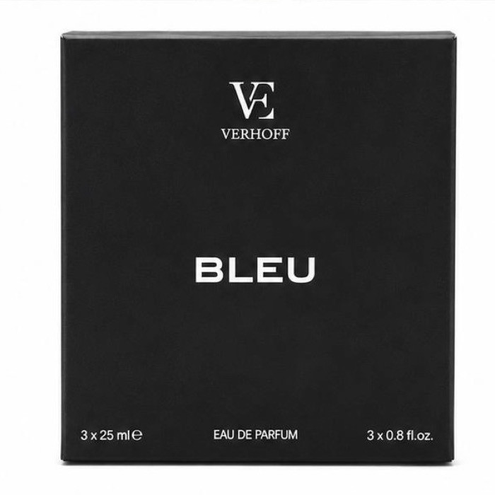 عطر جیبی مردانه ورهف مدل بلو با رایحه خنک حجم 25 میلی لیتر بسته 3 عددی