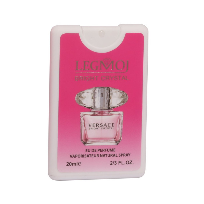 عطر جیبی زنانه لغموژ مدل bright crystal حجم 20 میلی لیتر