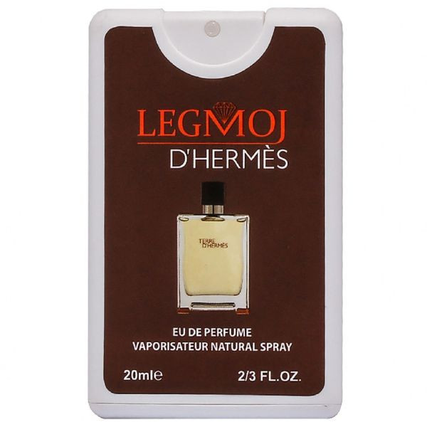 عطر جیبی مردانه لغموژ مدل d'Hermes حجم 20 میلی لیتر بسته 2 عددی