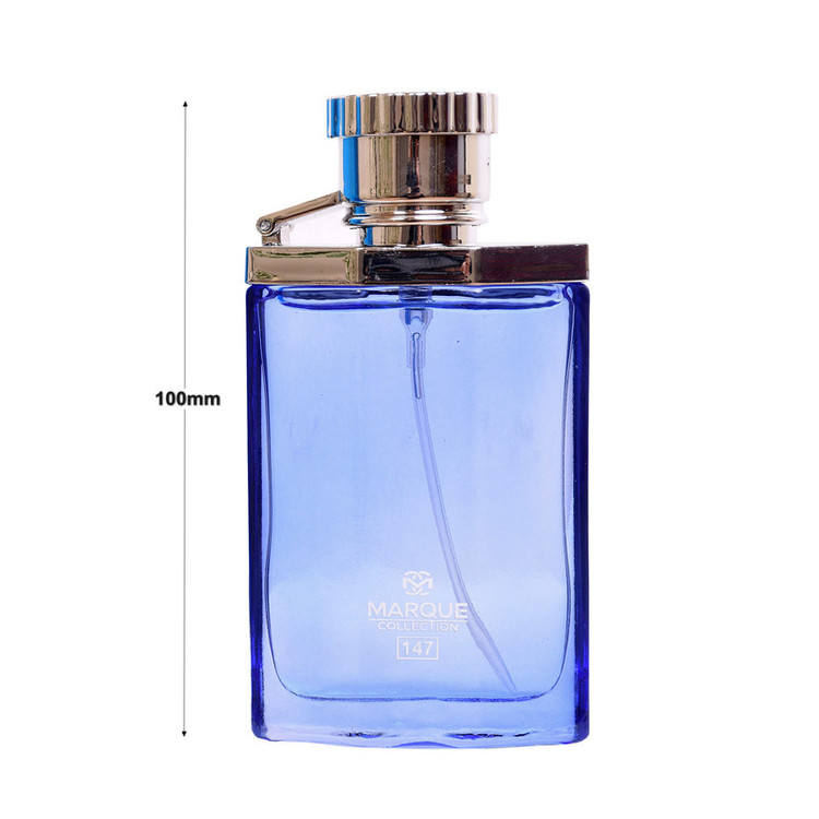 عطر جیبی مردانه مارکویی کالکشن مدل Dunhill Desire Blue کد 147 حجم 30 میلی لیتر