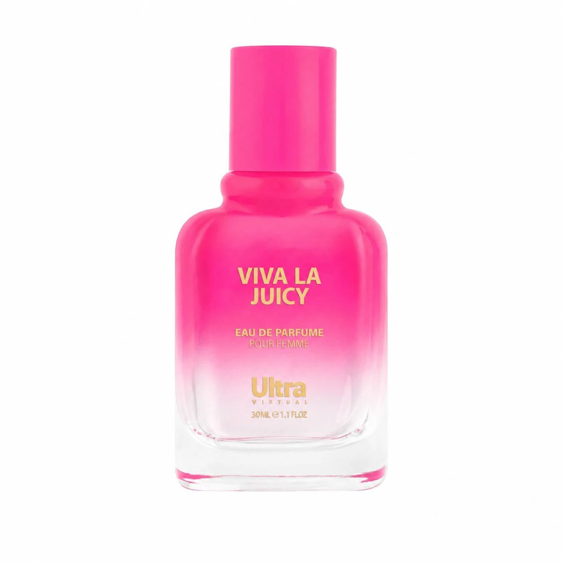 عطر جیبی زنانه اولترا ویرچوآل مدل Viva la Juicy با رایحه خنک حجم 30 میلی‌لیتر