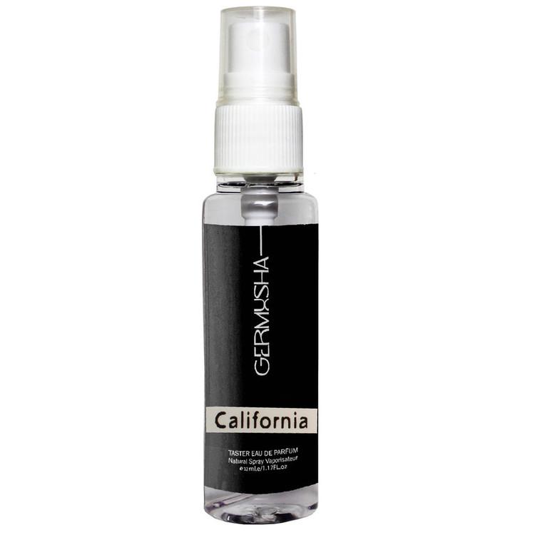 عطر جیبی گرموشا مدل کالیفرنیا با رایحه خنک حجم 32 میلیلیتر