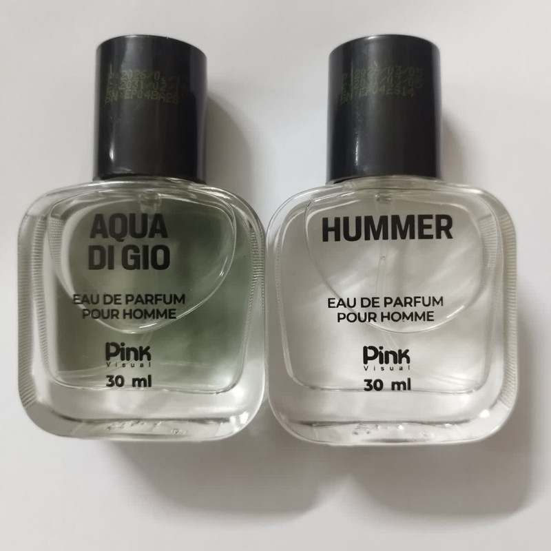 عطر جیبی پینک ویژوآل اکوادیجیو با رایحه گرم حجم 30 میلیلیتر به همراه عطر جیبی پینک ویژوآل مدل هامر با رایحه گرم حجم 30 میلیلیتر