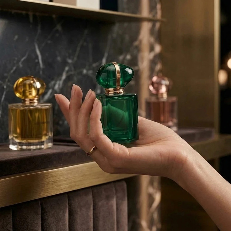 محفظه نگهدارنده عطر مدل شیشه ای مای وی ظرفیت 30 میلی لیتر