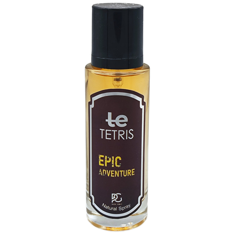 عطر جیبی مردانه تتریس مدل اپیک-ادونچر بارایحه تلخ حجم 35 میلی لیتر