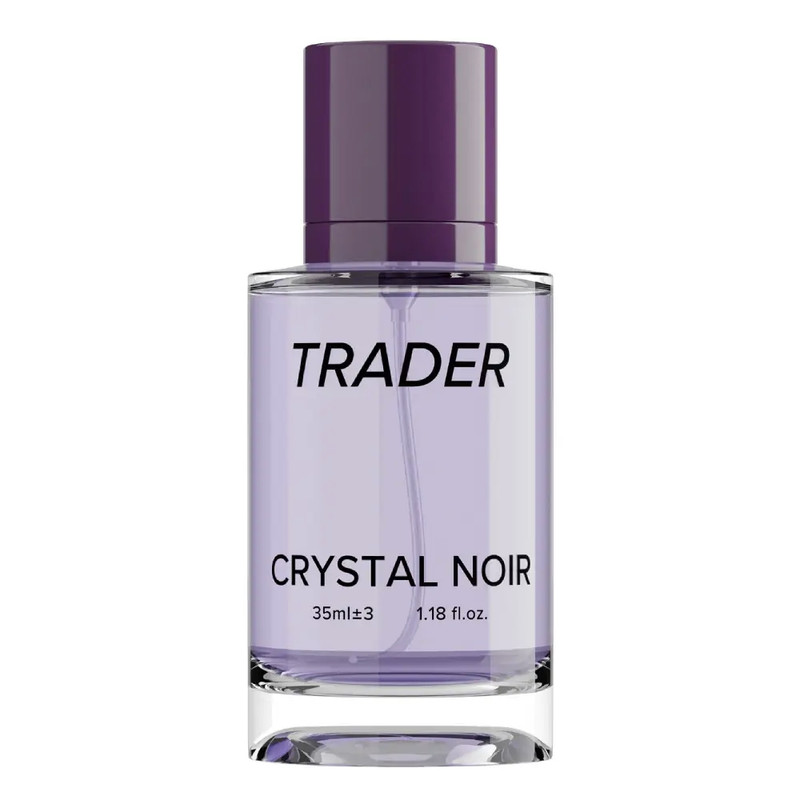عطر جیبی زنانه تریدر مدل کریستال نویر با رایحه شیرین حجم ۳۵ میلی‌لیتر
