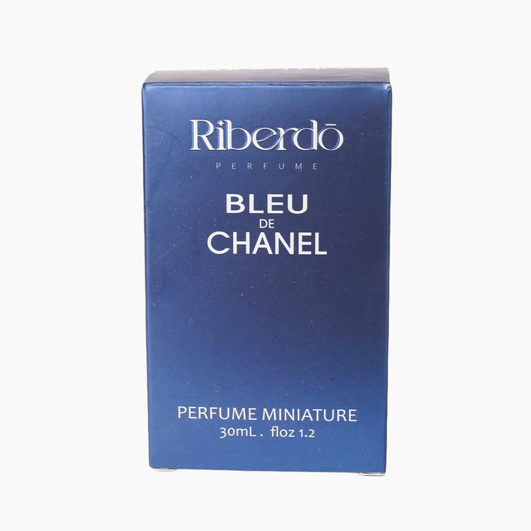 عطر جیبی مردانه ریبردو مدل بلو د شنل با رایحه خنک حجم 30 میلیلیتر