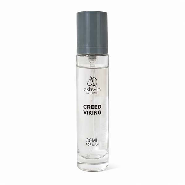 عطر جیبی مردانه اشوین مدل CREED WIKING با رایحه خنک حجم 30 میلیلیتر