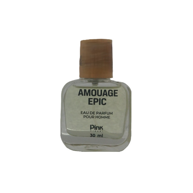 عطر جیبی پینک ویژوآل مدل AMOUGE EPIC با رایحه خنک حجم 30 میلیلیتر
