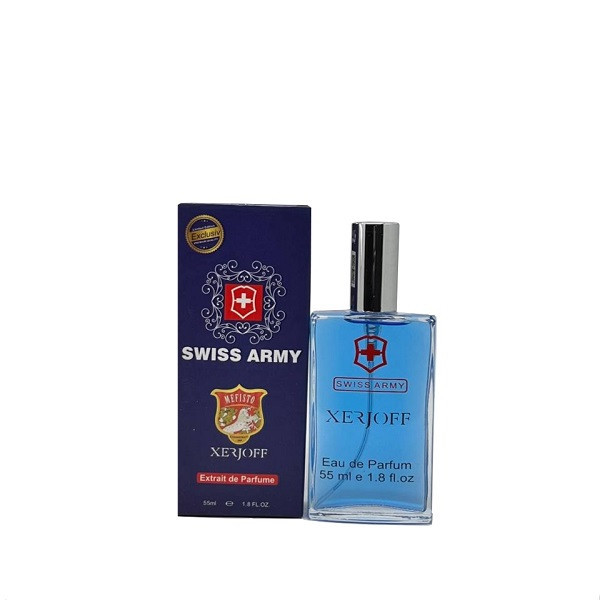 عطر جیبی مردانه سوئیس آرمی مدل زرژوف مفیستو حجم 55 میلی لیتر