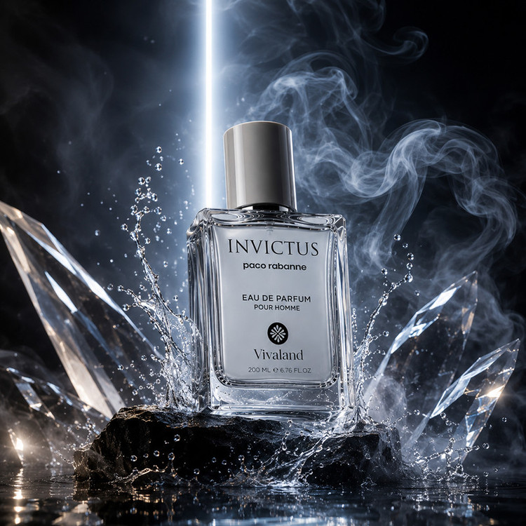 عطر جیبی مردانه ویوالند مدل Invictus - Paco Rabanne با رایحه تند، خنک حجم 30 میلیلیتر
