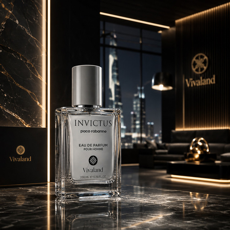 عطر جیبی مردانه ویوالند مدل Invictus - Paco Rabanne با رایحه تند، خنک حجم 30 میلیلیتر