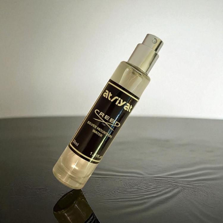 عطر جیبی عطریات مدل کرید سیلور مانتین واتر با رایحه خنک حجم 30 میلیلیتر