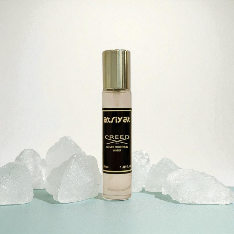 عطر جیبی عطریات مدل کرید سیلور مانتین واتر با رایحه خنک حجم 30 میلیلیتر