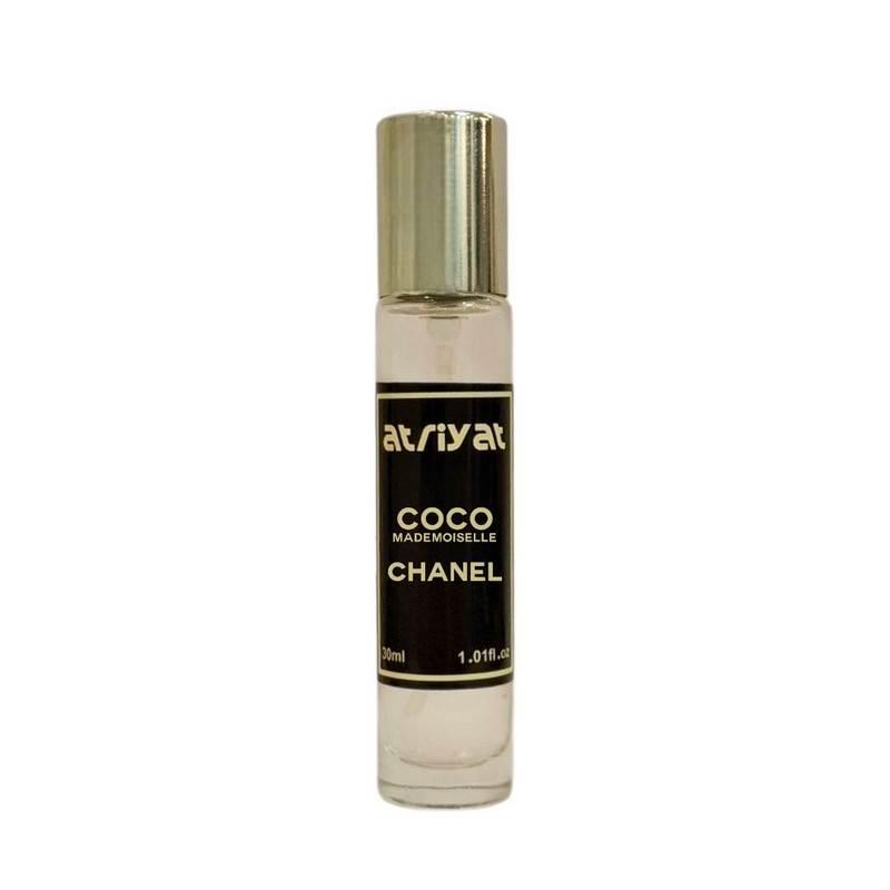 عطر جیبی زنانه عطریات مدل کوکو مادمازل با رایحه معتدل حجم 30 میلیلیتر