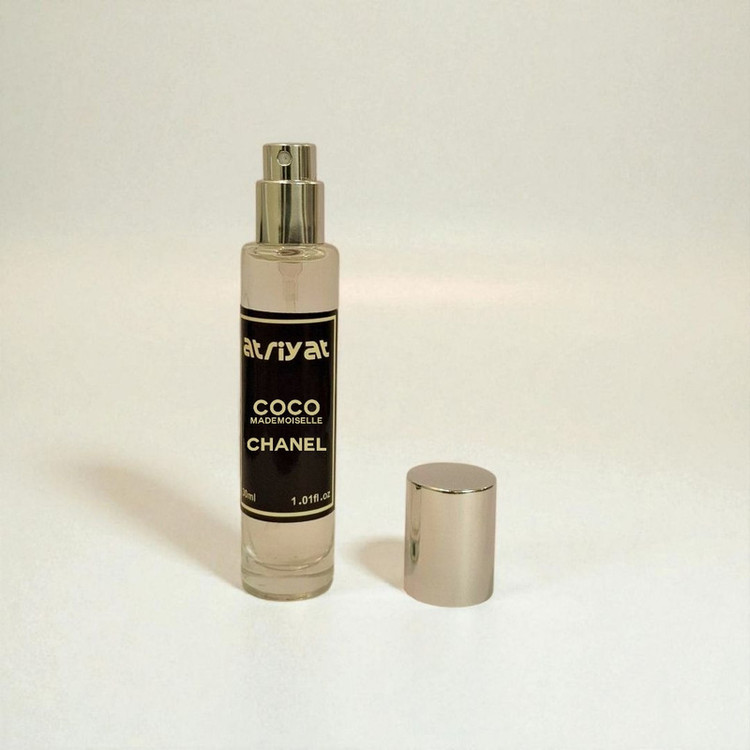 عطر جیبی زنانه عطریات مدل کوکو مادمازل با رایحه معتدل حجم 30 میلیلیتر