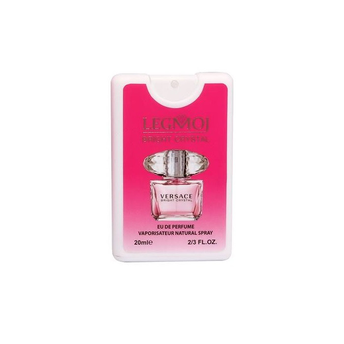 عطر جیبی زنانه لغموژ مدل Versace Bright Crystal حجم 20 میلی لیتر
