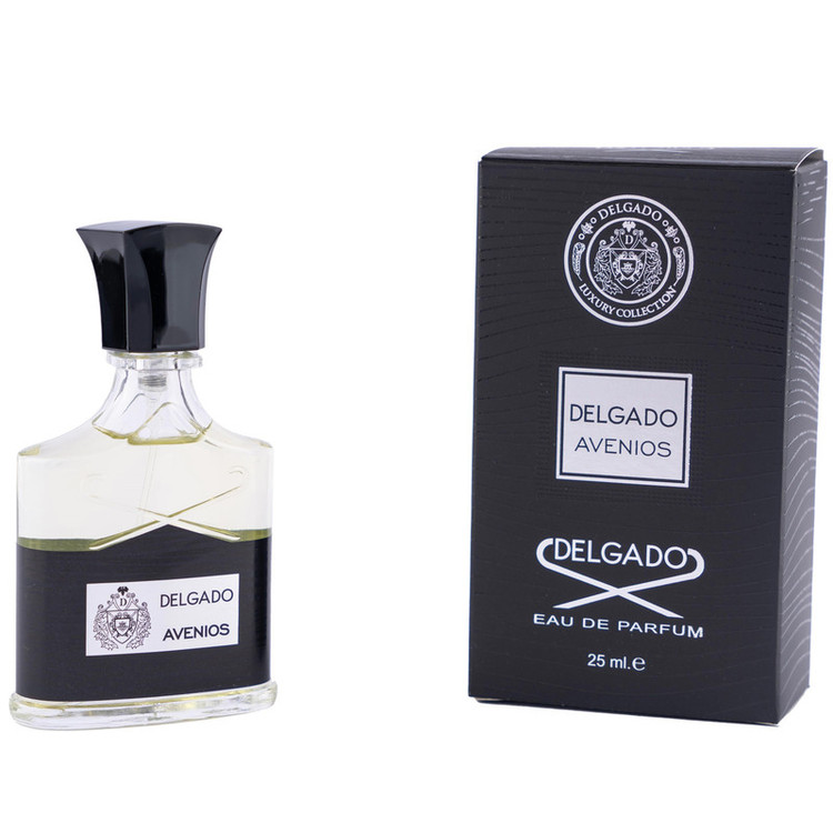 عطر جیبی مردانه دلگادو مدل avenios با رایحه خنک حجم 25 میلی لیتر