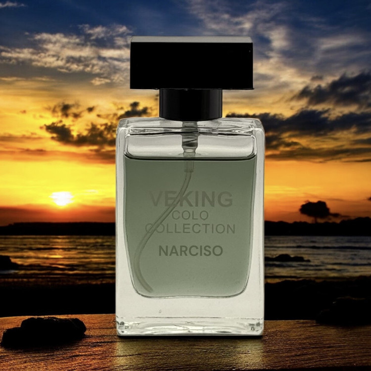عطر جیبی مردانه ویکینگ مدل نارسیس با رایحه شیرین حجم ۲۵ میلیلیتر