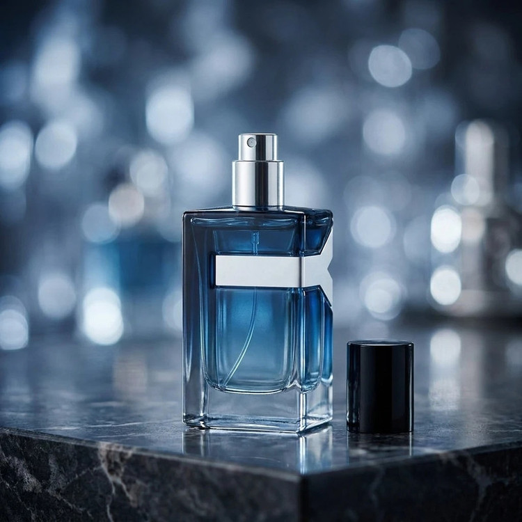 محفظه نگهدارنده عطر مدل شیشه ای ایو سن لورن ظرفیت 30 میلی لیتر