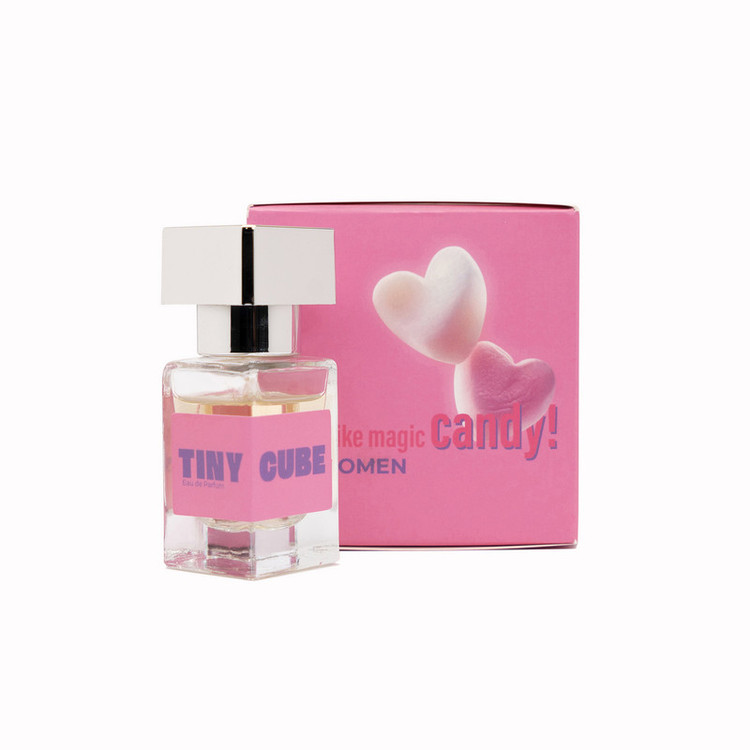 عطر جیبی زنانه تاینی کیوب مدل CUBE01 با رایحه شیرین حجم ۱۵ میلیلیتر