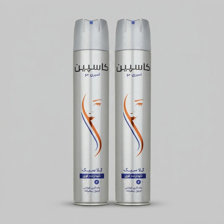 اسپری مو کاسپین مدل کلاسیک حجم 500 میلی لیتر بسته 2 عددی