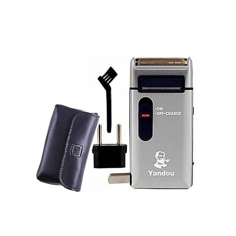ماشین اصلاح موی صورت یاندو مدل Sv-w301u فویلی صفر زن با تیغه استیل ضد زنگ، باتری قابل شارژ با 60 دقیقه استفاده، طراحی ارگونومیک و قابلیت شستوشو به همراه تیغه و توری یدک