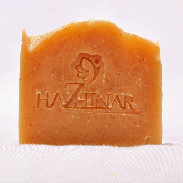 صابون شستشو هاژینار مدل زردچوبه وزن 100 گرم