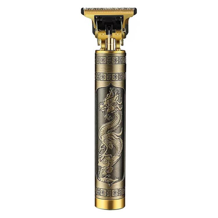 ماشین اصلاح موی صورت مدل V-T9 با تیغه استیل ضد زنگ، قابلیت اصلاح با شماره صفر، باتری لیتیوم یونی قابل شارژ، طراحی ارگونومیک و سبک، همراه با چهار شانه قابل تنظیم و شارژر USB