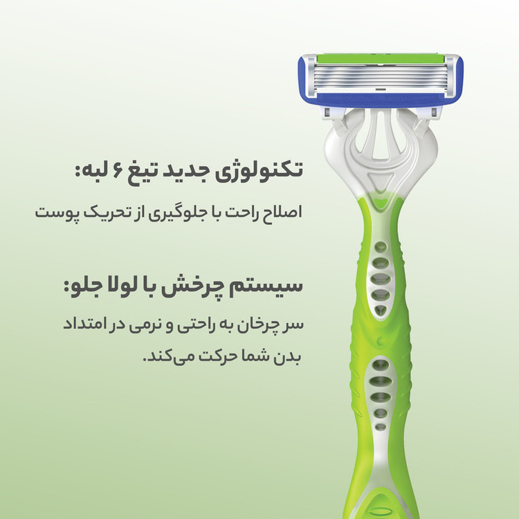 خودتراش زنانه دورکو مدل Shai 6 تحت لیسانس