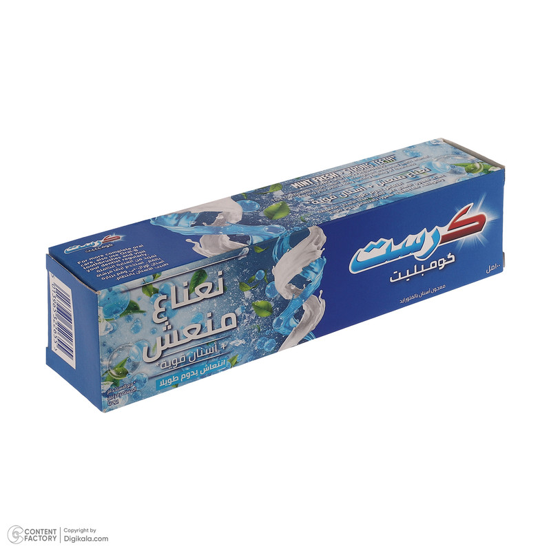 خمیر دندان کاهش دهنده جرم کرست مدل MINT FRESH حجم 100 میلیلیتر