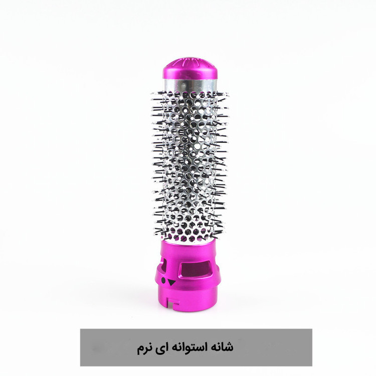 سشوار برسدار حالتدهنده مدل TP-5+1 با توان 5000 وات، موتور AC، تنظیم دما در سه حالت، دارای 5 سری برای فرکنندگی، صافکنندگی و حجمدهندگی، مناسب استفاده خانگی