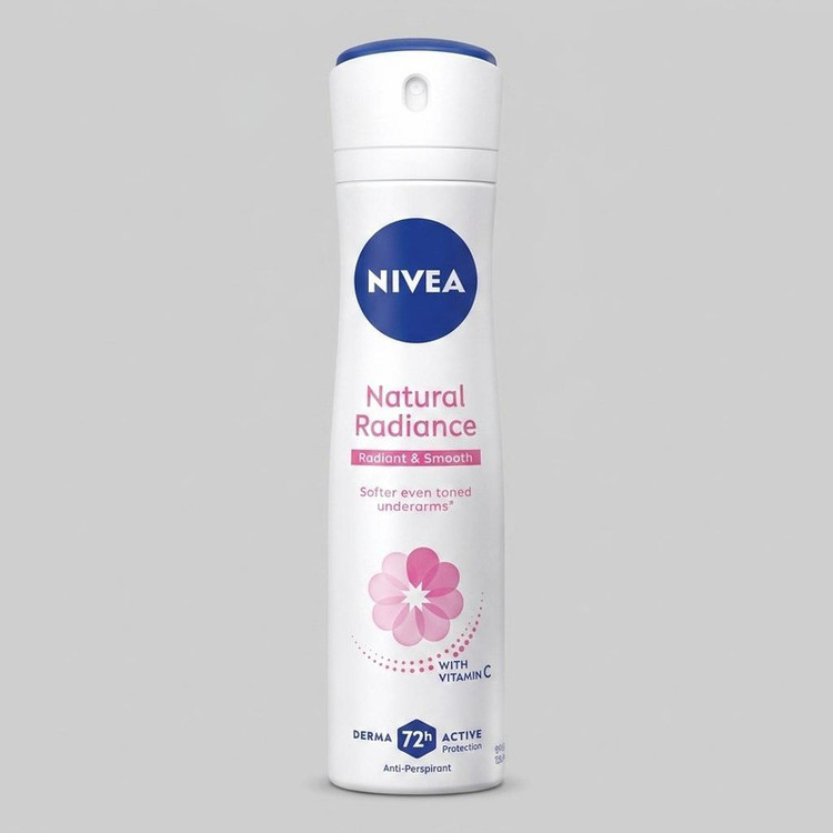 اسپری ضد تعریق زنانه نیوآ مدل Natural Radiance حجم 150 میلی لیتر