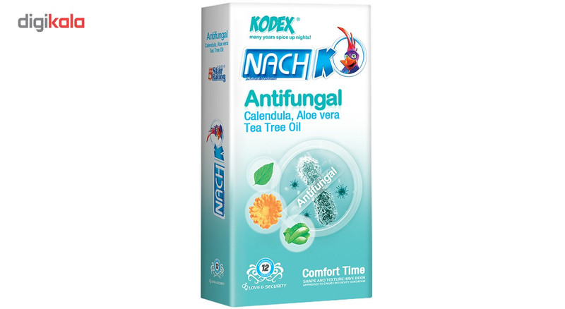 کاندوم کدکس مدل Antifungal بسته 12 عددی