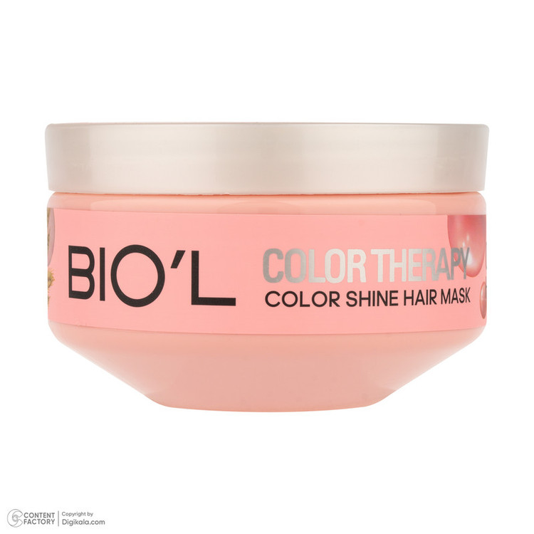 ماسک تثبیت کننده رنگ مو بیول مدل COLOR THERAPY مناسب برای موهای رنگ شده حجم 220 میلی لیتر
