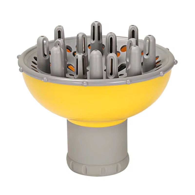 دیسپانسر سشوار مدل S900 مناسب موهای فر، پلاستیک فشرده و ضد حرارت، دهانه ارتجاعی 4 تا 5.5 سانتی‌متر، طراحی شفاف، حجم‌دهنده و حالت‌دهنده موهای حجیم و وزدار