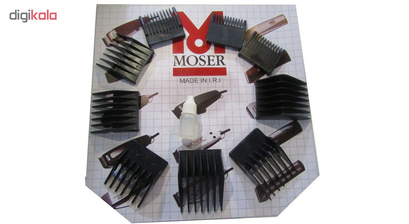شانه ماشین اصلاح موزر مدل M1400 مجموعه 9 عددی