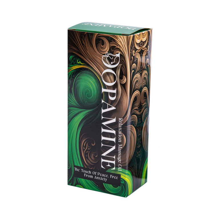 روغن ماساژ مدل ریلکسیشن دوپامین حجم 350 میلیلیتر، با رایحه طبیعی، مرطوبکننده، ضد خشکی، مناسب برای انواع پوست، بدون سولفات و بدون تست حیوانی