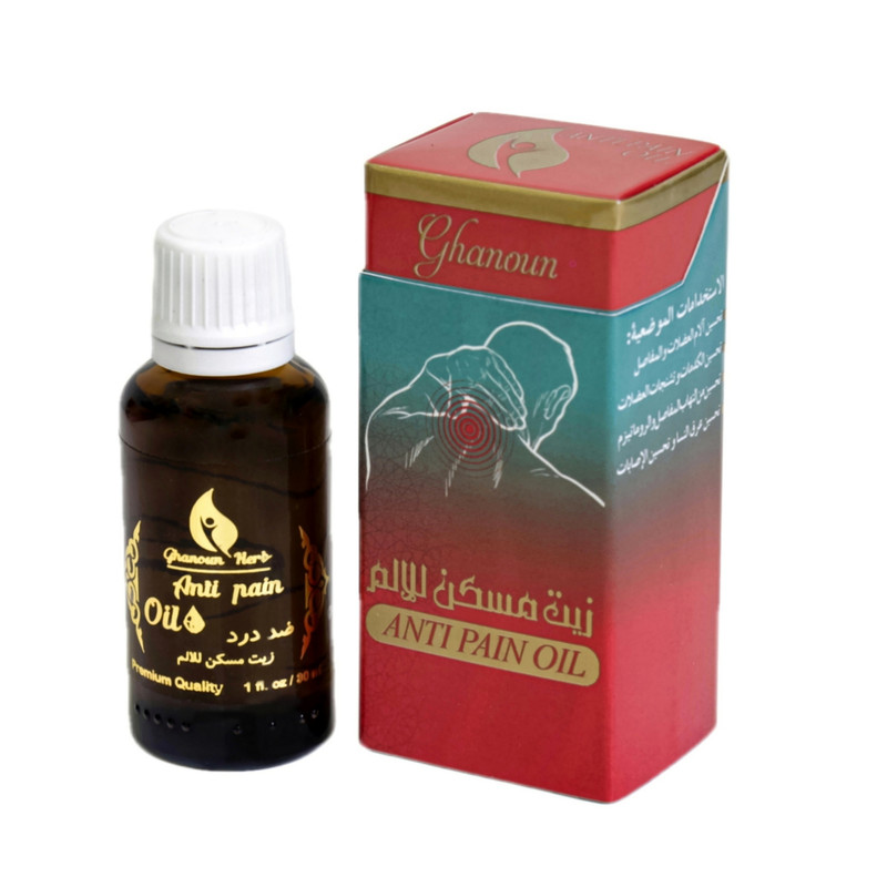 روغن ماساژ ضد درد گیاه قانون مدل Anti Pain حجم 30 میلی‌لیتر با مجوز سازمان غذا و دارو برای تسکین دردهای عضلانی و مفصلی
